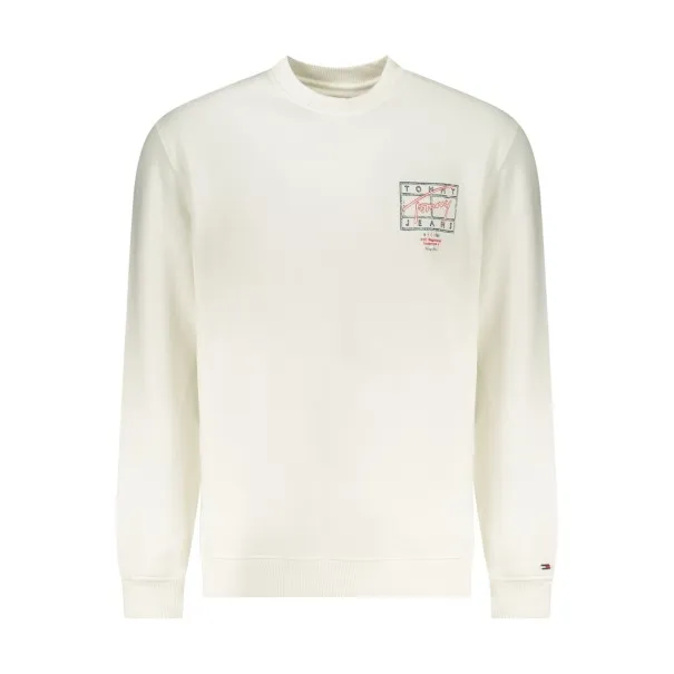 Sweat-shirt zippé blanc Tommy Hilfiger pour homme - TOMMY HILFIGER