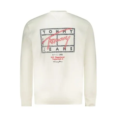 Sweat-shirt zippé blanc Tommy Hilfiger pour homme - TOMMY HILFIGER