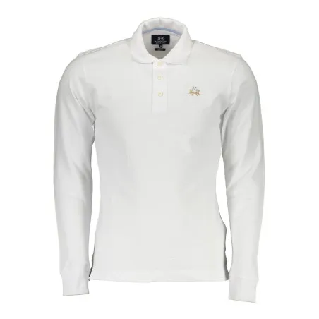 POLO BLANC MANCHES LONGUES LA MARTINA HOMME - LA MARTINA