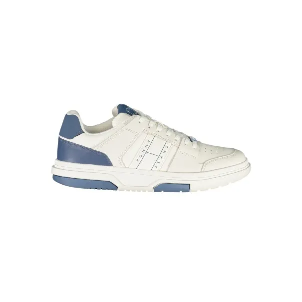 CHAUSSURES DE SPORT POUR HOMMES TOMMY HILFIGER BLANCHES - TOMMY HILFIGER