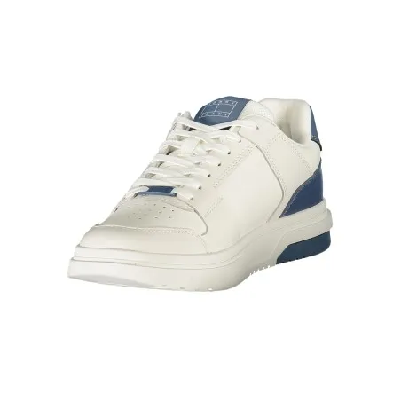 CHAUSSURES DE SPORT POUR HOMMES TOMMY HILFIGER BLANCHES - TOMMY HILFIGER