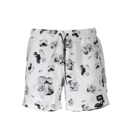 BAS DE MAILLOT DE BAIN KARL LAGERFELD BEACHWEAR HOMME BLANC - KARL LAGERFELD BEACHWEAR