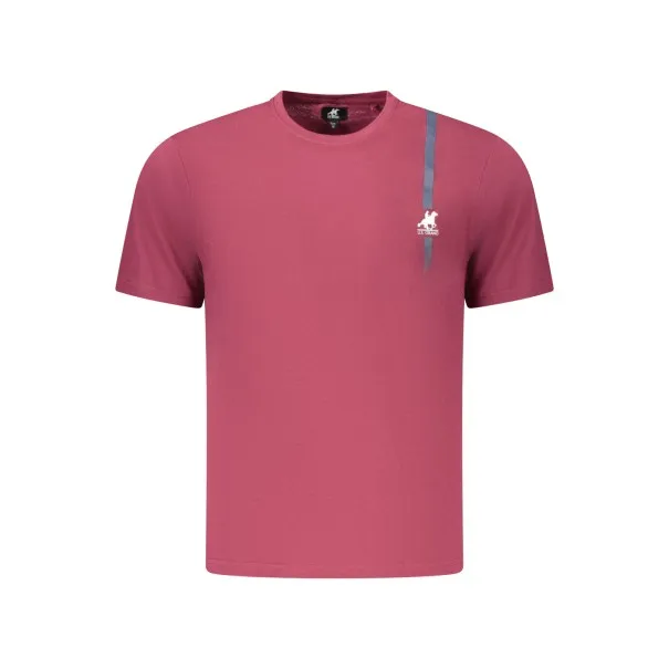 T-shirt rouge à manches courtes pour homme US GRAND - U.S. GRAND