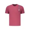T-shirt rouge à manches courtes pour homme US GRAND - U.S. GRAND