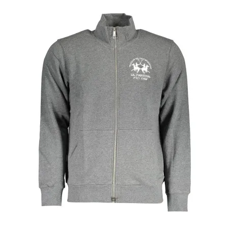 SWEAT-SHIRT ZIPPÉ GRIS LA MARTINA HOMME - LA MARTINA