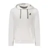 SWEAT-SHIRT BLANC À FERMETURE ÉCLAIR POUR HOMME US GRAND - U.S. GRAND