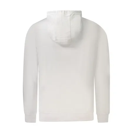 SWEAT-SHIRT BLANC À FERMETURE ÉCLAIR POUR HOMME US GRAND - U.S. GRAND