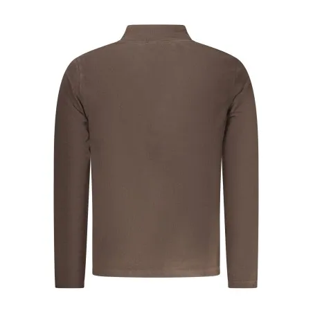 SWEAT-SHIRT FERMETURE ÉCLAIR MARRON POUR HOMME US GRAND - U.S. GRAND