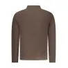SWEAT-SHIRT FERMETURE ÉCLAIR MARRON POUR HOMME US GRAND - U.S. GRAND