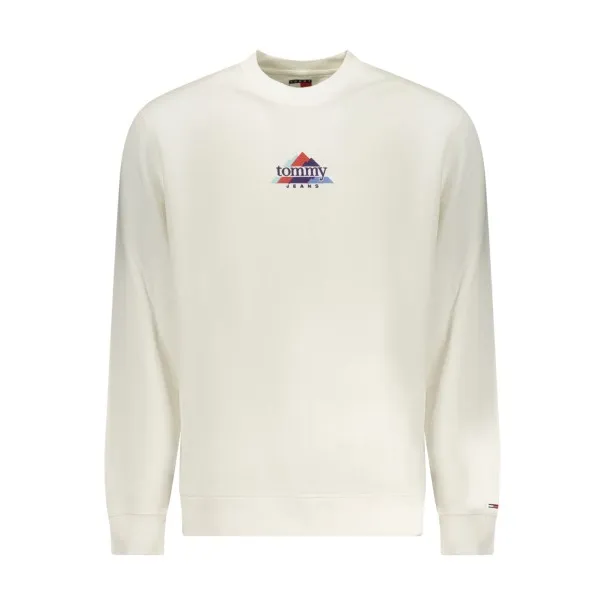 Sweat-shirt zippé blanc Tommy Hilfiger pour homme - TOMMY HILFIGER
