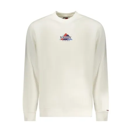 Sweat-shirt zippé blanc Tommy Hilfiger pour homme - TOMMY HILFIGER