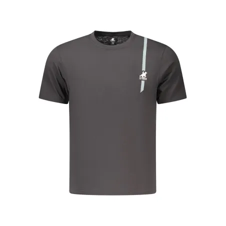T-shirt noir à manches courtes pour homme US GRAND - U.S. GRAND