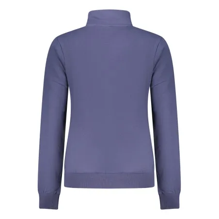 NORVÈGE 1963 SWEAT-SHIRT BLEU À FERMETURE ÉCLAIR POUR FEMME - NORWAY 1963