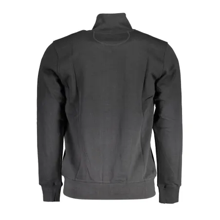 SWEAT-SHIRT HOMME ZIPPÉ NOIR LA MARTINA - LA MARTINA