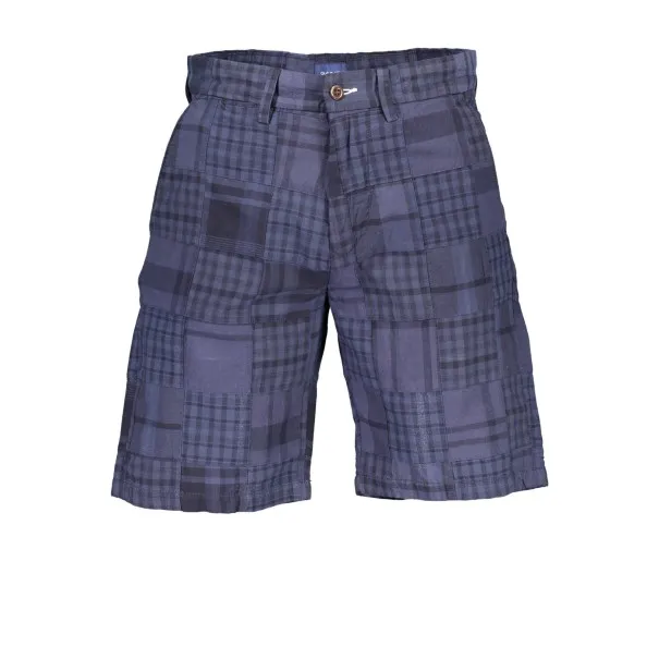 PANTALON BERMUDA HOMME GANT BLEU - GANT