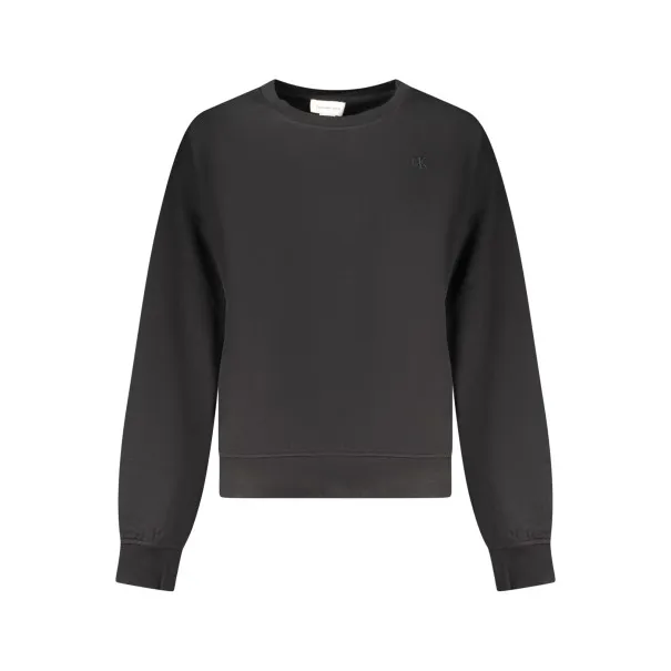 SWEAT-SHIRT NOIR À FERMETURE ÉCLAIR CALVIN KLEIN POUR FEMME - CALVIN KLEIN