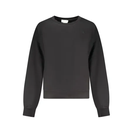 SWEAT-SHIRT NOIR À FERMETURE ÉCLAIR CALVIN KLEIN POUR FEMME - CALVIN KLEIN