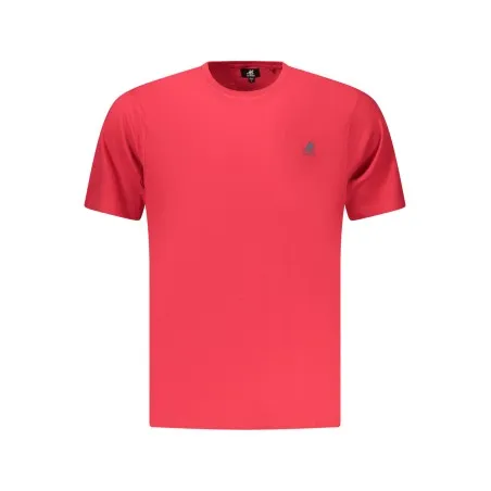 T-shirt rouge à manches courtes pour homme US GRAND - U.S. GRAND