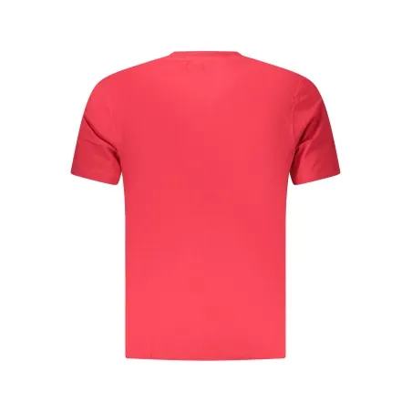 T-shirt rouge à manches courtes pour homme US GRAND - U.S. GRAND