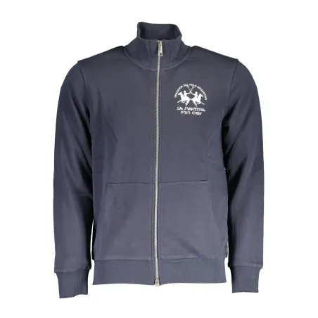 SWEAT-SHIRT ZIPPÉ HOMME LA MARTINA BLEU - LA MARTINA