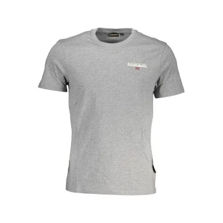 T-SHIRT À MANCHES COURTES NAPAPIJRI HOMME GRIS - NAPAPIJRI