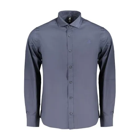 CHEMISE À MANCHES LONGUES BLEUE POUR HOMME US GRAND - U.S. GRAND