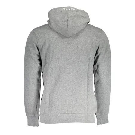 SWEAT-SHIRT ZIPPÉ GRIS LA MARTINA HOMME - LA MARTINA