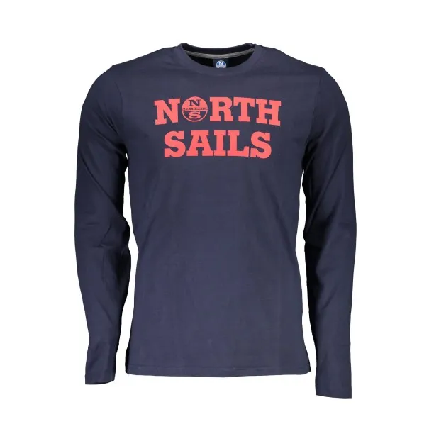 T-SHIRT MANCHES LONGUES NORTH SAILS HOMME BLEU - NORTH SAILS
