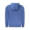 SWEAT-SHIRT BLEU À FERMETURE ÉCLAIR POUR HOMME US GRAND - U.S. GRAND