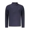 SWEAT-SHIRT BLEU À FERMETURE ÉCLAIR POUR HOMME US GRAND - U.S. GRAND