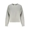 SWEAT-SHIRT GRIS À FERMETURE ÉCLAIR CALVIN KLEIN POUR FEMME - CALVIN KLEIN