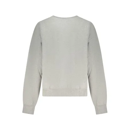 SWEAT-SHIRT GRIS À FERMETURE ÉCLAIR CALVIN KLEIN POUR FEMME - CALVIN KLEIN