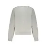 SWEAT-SHIRT GRIS À FERMETURE ÉCLAIR CALVIN KLEIN POUR FEMME - CALVIN KLEIN