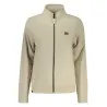 SWEAT-SHIRT BEIGE À FERMETURE ÉCLAIR POUR FEMME NORVÈGE 1963 - NORWAY 1963