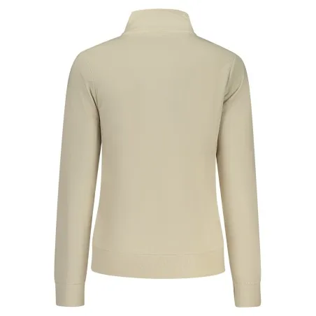 SWEAT-SHIRT BEIGE À FERMETURE ÉCLAIR POUR FEMME NORVÈGE 1963 - NORWAY 1963