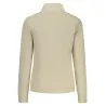 SWEAT-SHIRT BEIGE À FERMETURE ÉCLAIR POUR FEMME NORVÈGE 1963 - NORWAY 1963
