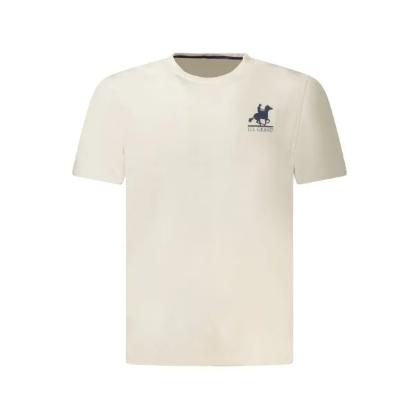 T-shirt beige à manches courtes pour homme US GRAND - U.S. GRAND