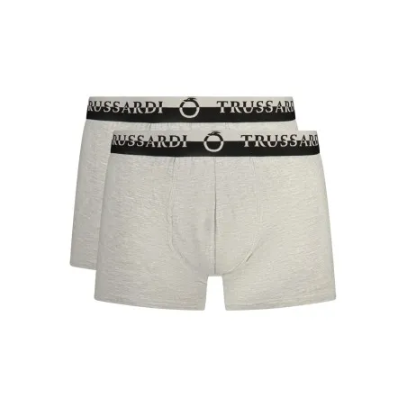 BOXERS TRUSSARDI POUR HOMME, GRIS - Trussardi