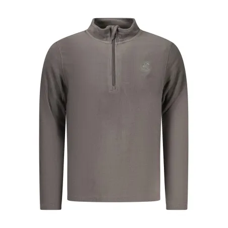 SWEAT-SHIRT GRIS À FERMETURE ÉCLAIR POUR HOMME US GRAND - U.S. GRAND