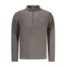 SWEAT-SHIRT GRIS À FERMETURE ÉCLAIR POUR HOMME US GRAND - U.S. GRAND