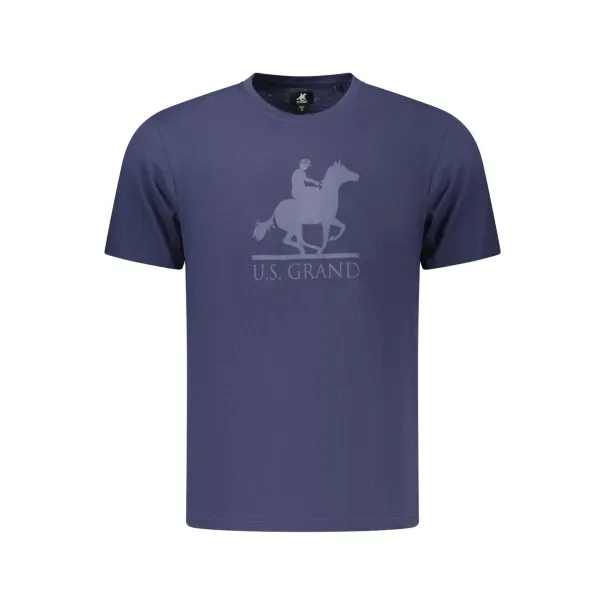 T-shirt à manches courtes bleu pour homme US GRAND - U.S. GRAND