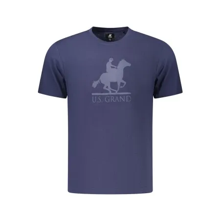 T-shirt à manches courtes bleu pour homme US GRAND - U.S. GRAND