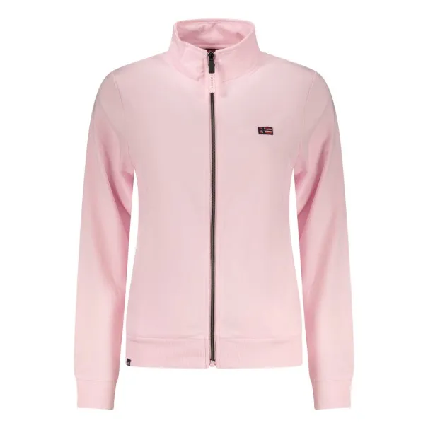 SWEAT-SHIRT ROSE À FERMETURE ÉCLAIR POUR FEMME NORVÈGE 1963 - NORWAY 1963