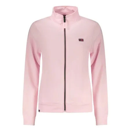 SWEAT-SHIRT ROSE À FERMETURE ÉCLAIR POUR FEMME NORVÈGE 1963 - NORWAY 1963