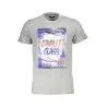 T-SHIRT À MANCHES COURTES CAVALLI CLASS HOMME GRIS - CAVALLI CLASS
