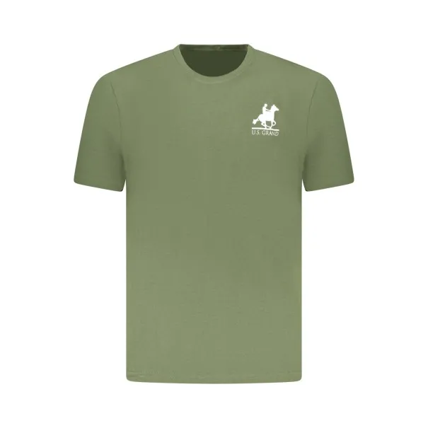 T-shirt vert à manches courtes pour homme US GRAND - U.S. GRAND