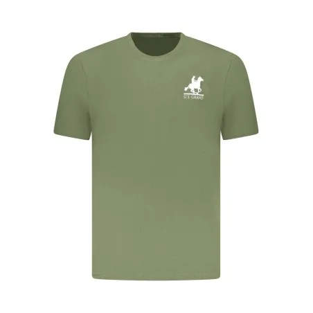 T-shirt vert à manches courtes pour homme US GRAND - U.S. GRAND