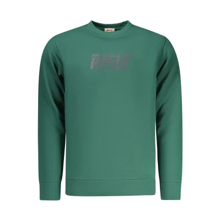 SWEAT-SHIRT FERMETURE ÉCLAIR VERT POUR HOMME RIFLE - RIFLE