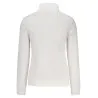 NORVÈGE 1963 SWEAT-SHIRT BLANC À FERMETURE ÉCLAIR POUR FEMME - NORWAY 1963
