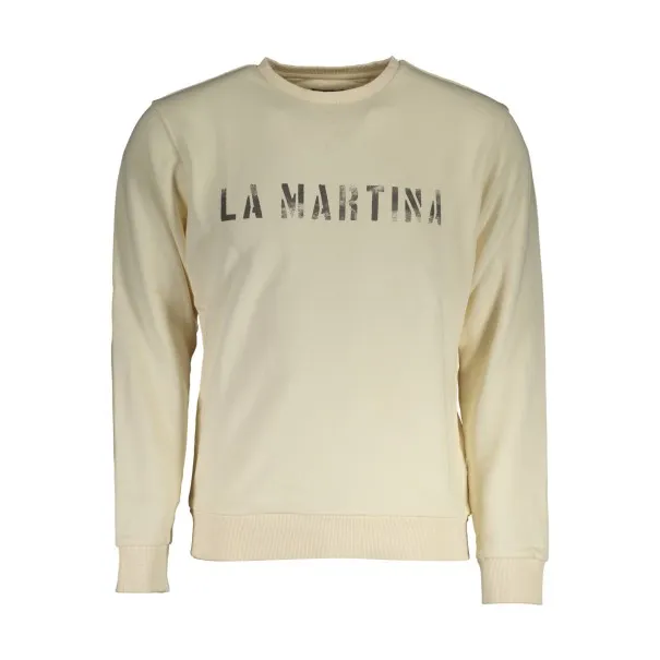 SWEAT-SHIRT HOMME LA MARTINA BLANC SANS ZIP - LA MARTINA